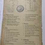 Inilah foto kopi dokumen yang memuat susunan PBNU periode pertama, 1926, yang kini viral di media sosial. Dokumen itu menghebohkan para kiai NU.  