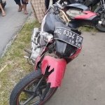Kondisi sepeda motor milik korban usai laka di Desa Gedangsewu, Pare, Kediri. foto: ist.