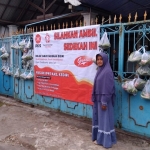 Bungkusan sayuran dan lauk pauk untuk warga yang membutuhkan. (Foto: Ist)