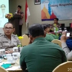 Wali Kota Malang Sutiaji saat memberikan sambutan dan pengarahan soal Perwal nomor 4 tahun 2019, di hotel Savana Malang, Jumat (3/5). foto: IWAN IRAWAN/ BANGSAONLINE