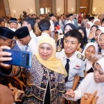 Gubernur Khofifah dalam acara Refleksi Pendidikan Jawa Timur 2023 (foto: ist)