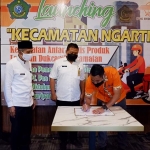 Peluncuran program Kecamatan Ngartis, Jumat (9/10). foto: ist.