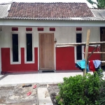 Salah satu rumah dari bansos RST Kemensos yang sudah rampung dan siap ditempati di Kecamatan Padang, Lumajang.