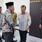 Pengurus terpilih PW DMI Jatim masa bakti 2019-2024 saat audiensi ke kantor Wapres Jusuf Kalla di Jakarta, 30 Agustus lalu. foto: ist