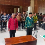 Geladi bersih pelantikan 46 cakades terpilih hasil Pemilihan Kepala Desa (Pilkades) Serentak Kabupaten Pasuruan Tahun 2023.