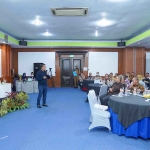 Suasana workshop pengolahan informasi publik yang digelar Pemkab Mojokerto.