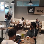 Suasana Sunday Riding Gathering di Riders Cafe MPM Malang. (foto: ist)