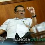 Kepala Dishutbun Jombang Ilham Hero membantah adanya pungli dalam implementasi DBHCHT. Foto : dok.bangsaonline