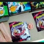 Jajanan mirip kondom yang dijual di salah satu SD di Bekasi. foto: viva/facebook
