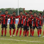 Tim Sepak Bola Kabupaten Kediri di ajang Porprov Jatim 2023. Foto: Ist. 