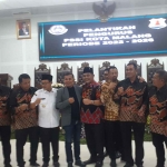 Suasana pelantikan Pengurus PSSI Kota Malang periode 2022-2026.