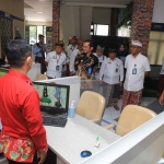 Kanwil Kemenkumham Bali saat melakukan studi tiru di Kanwil Jatim, Kamis (9/3/2023)