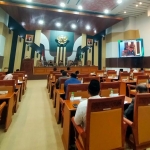 Suasana sidang paripurna membahas KUPA-PPAS Kabupaten Pasuruan Tahun 2023.