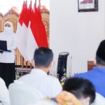 Sarasehan Pergerakan Bersama Gubernur Jawa Timur dengan tema "Pembangunan dan Demokrasi dalam Harmoni Pergerakan" yang diselenggarakan PKC PMII Jawa Timur. foto: istimewa
