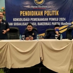 Pendidikan politik yang digelar DPD Partai NasDem Kabupaten Kediri untuk DPC-DPC. Foto: Ist.