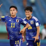 Rento Takaoka cetak dua gol kemenangan Jepang atas Senegal pada laga Grup D Piala Dunia U-17 2023.