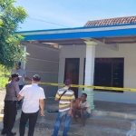TKP terjadinya pembacokan dengan celurit di Desa Terrak, Kecamatan Tlanakan, Kabupaten Pamekasan.