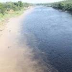 Sungai Bengawan Solo tercemar. foto: ilustrasi