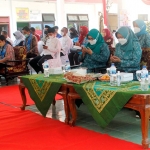 Suasana verifikasi kampung KB tingkat Provinsi Jawa Timur di Kelurahan/Kecamatan Gadingrejo, Kota Pasuruan, Jumat (3/6/2022).