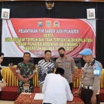 Deklarasi yang dilakukan TNI-Poliri, dan Forkopimda Kabupaten Malang jelang Pilkades serentak.
