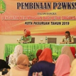 Wakil Wali Kota Pasuruan Raharto Teno Prasetiyo saat membuka acara.