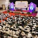 Tampak ulama dan mufti dari 40 negara hadir dalam Konferensi Internasional yang digelar Jam