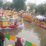 Festival Perahu Nusantara penuhi Kali Mas.