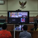 Suasana sidang kasus Bupati Probolinggo Nonaktif di Pengadilan Tipikor Surabaya.
