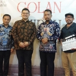 Sutradara Film Elang Hardian bersama CEO Maesa Group Company Bobby Wibowo usai penandatanganan MoU.