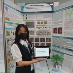Nathania, siswi SMAN 5 Surabaya yang meraih juara 1 Taiwan International Science Fair 2023.