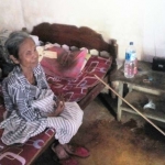 Kartini saat ditemui di rumahnya desa Ngetal.