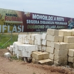 Lokasi pembangunan Perumahan Diamond di Desa Damarsi, Kecamatan Buduran, Sidoarjo. foto: ist.