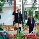 Wakil Wali Kota Pasuruan, Adi Wibowo, saat upacara peringatan Hari Lahir Pancasila 2023.