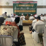 Deklarasi dukungan dari kiai, gus, dan santri dari berbagai pondok pesantren di Tuban, Bojonegoro, serta Lamongan.