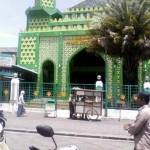Tampilan salah satu sisi masjid Al Abror Pekauman Sidoarjo. foto: rizky alfian/BANGSAONLINE