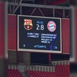 Laga Bayern Munchen vs Barcelona yang berakhir dengan 8-2 menjadi salah satu skor terbesar di UCL