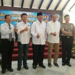 Bupati Malang Rendra Kresna bersama Ketua PWI Malang Raya Sugeng Irawan.