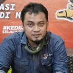 Nanang Qosim, Komisioner KPU Kabupaten Kediri Divisi Sosdiklih, SDM, dan Parmas. foto: MUJI HARJITA/ BANGSAONLINE
