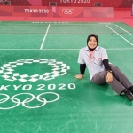 Qomarul Lailah (Lia), salah satu wasit di Olimpiade Tokyo 2020 asal Surabaya.