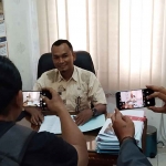 Sekretaris Badan Keuangan Kabupaten Ngawi, Agus Sapto saat ditemui awak media di ruang kerjanya, Jumat (6/1/2023)
