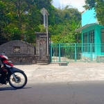 Tempat tinggal salah satu terduga teroris di Jalan Ir. Soekarno, Jatimalang, Kota Blitar.