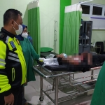Korban Reicky Vansa Irsyanda saat dirawat di Rumah Sakit Pusdik Gasum Porong Sidoarjo, Sabtu (25/9/2021). foto: ist