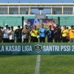 Pembukaan Liga Santri 2022 Piala Kasad Kodim Tuban di Stadion Bumi Wali.