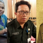 Kolase foto calon Kepala Bappeda Gresik: dari kiri Misbahul Munir, Herawan Eka Kusuma, dan Narto. Foto: SYUHUD/ BANGSAONLINE