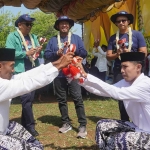 Bupati Sumenep, Achmad Fauzi, saat menghadiri Festival Pesisir.