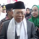 Wakil Presiden RI, KH Ma’ruf Amin saat menghadiri pembukaan Rakernas IPPNU di Jombang.