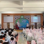 Talkshow tentang kesehatan mata yang digelar SMP Al Muslim Sidoarjo, Kamis (12/10/2023). Foto: Ist.