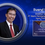 Busrul Iman, Direktur Utama Bank Jatim. (foto: ist)