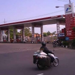 SPBU di Jalan Ikan Kakap, Perak, Surabaya.