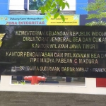 Kantor Bea Cukai Madura di Jalan Jenderal Sudirman No. 2, Pamekasan.